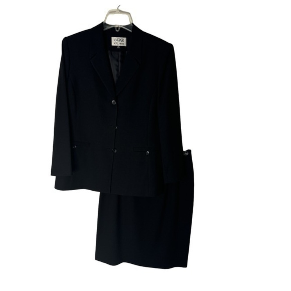 Kasper by ASL Petite Vintage Blazer and Skirt Set Excellent Vintage Condition
